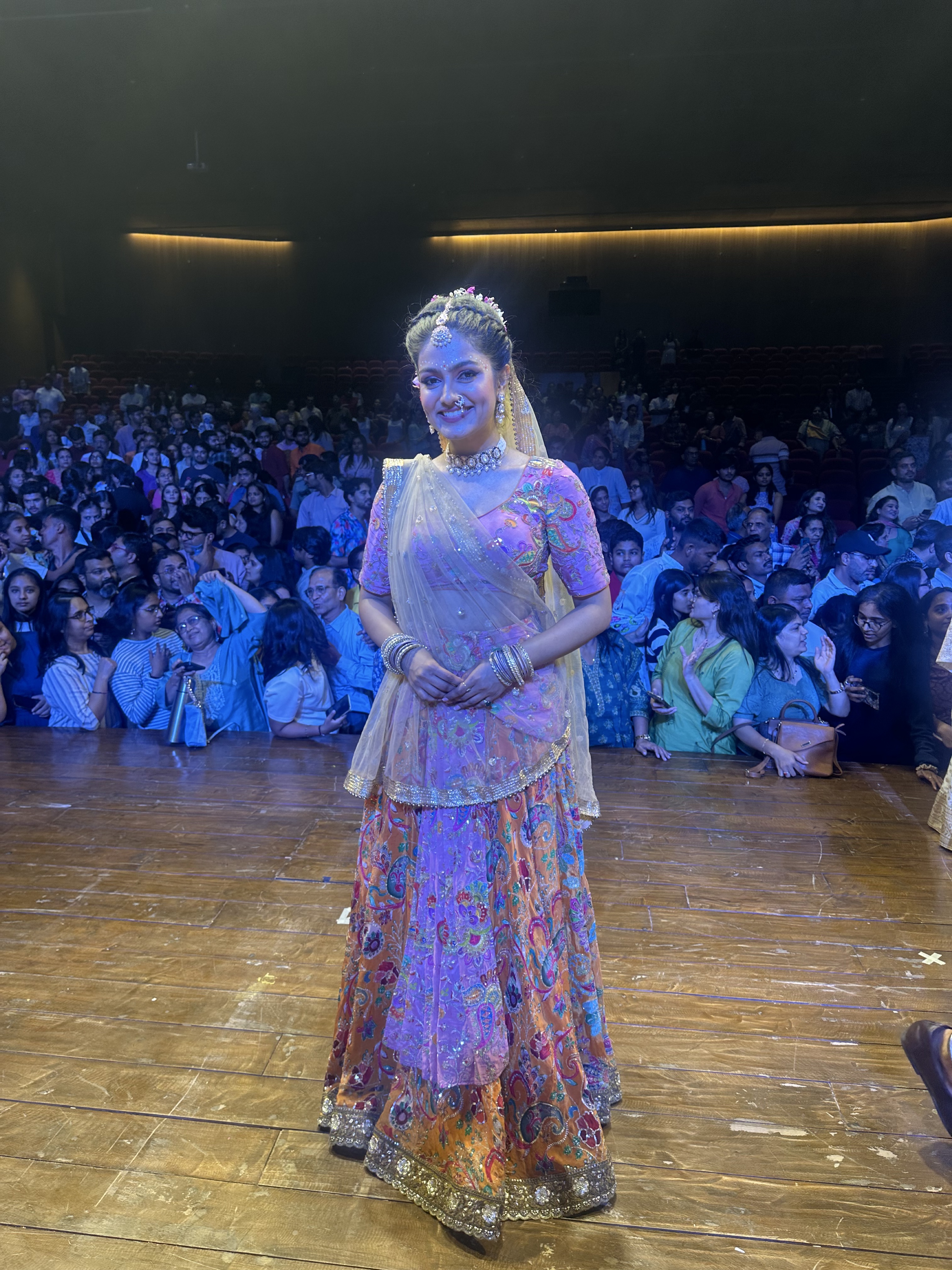 Aanchal Gandhi in Mere Krishn costume