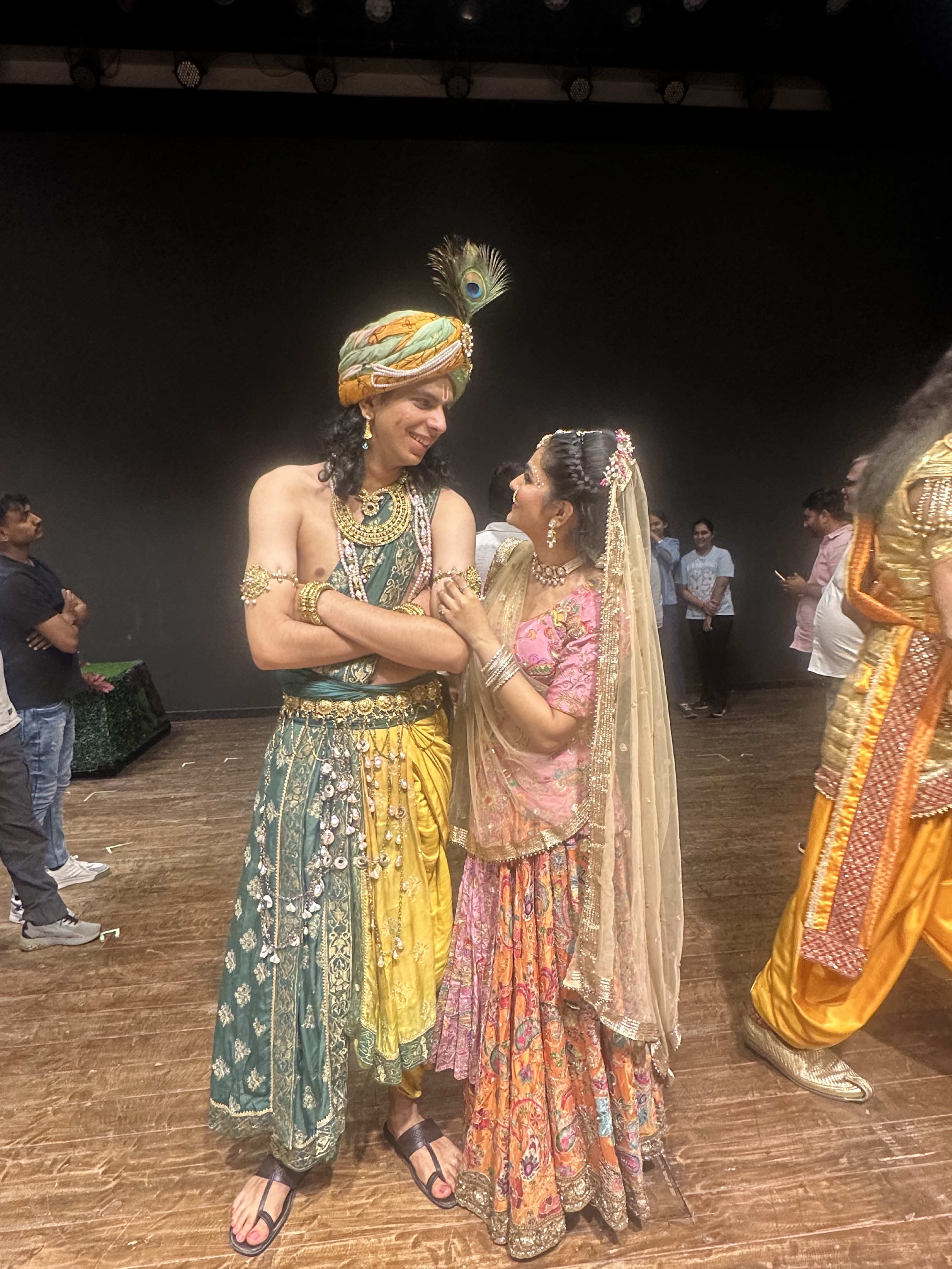 Aanchal Gandhi in Mere Krishn theatre production